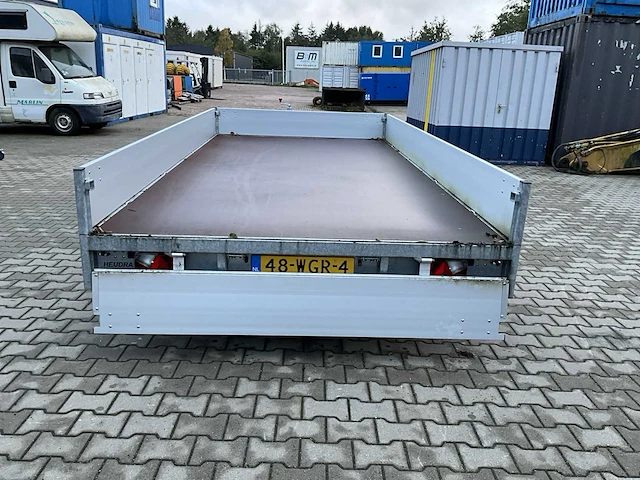 2023 hulco medax 2 - 3.0t hdkkv plateau aanhangwagen met oprijplaten - afbeelding 18 van  19