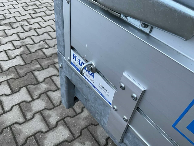2023 hulco medax 2 - 3.0t hdkkv plateau aanhangwagen met oprijplaten - afbeelding 19 van  19