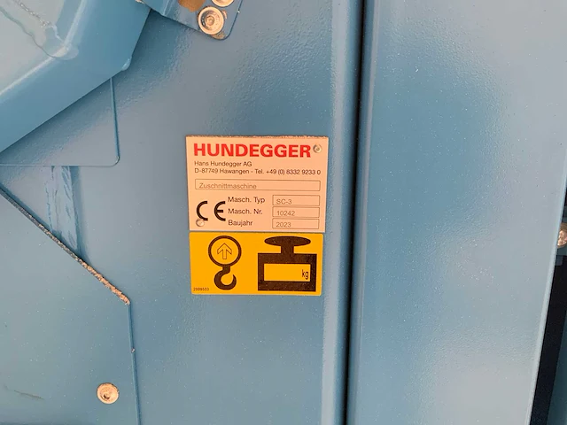 2023 hundegger speed-cut sc-3 cnc-bewerkingscentrum - afbeelding 8 van  26