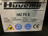 2023 huvema hu 75 s bandschuurmachine - afbeelding 10 van  10