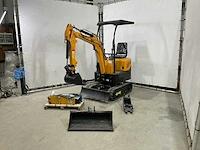 2023 jpc ht12c graafmachine met hydraulische breekhamer en extra bakken