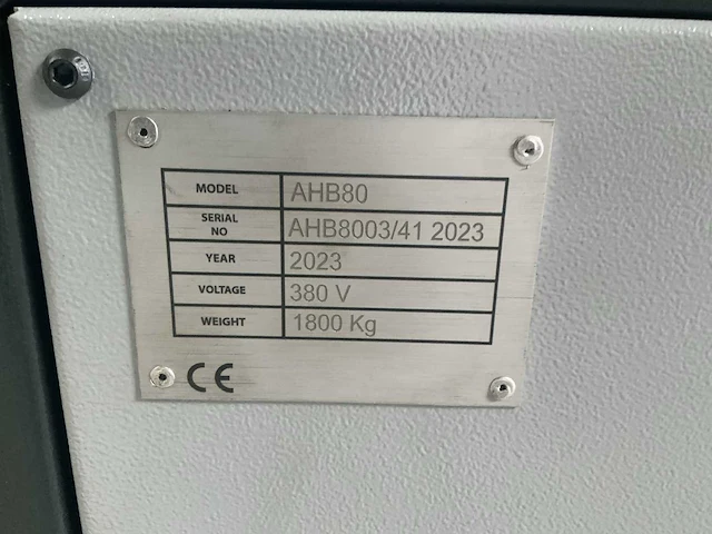 2023 karbend ahb80 profielbuigmachine - afbeelding 18 van  20