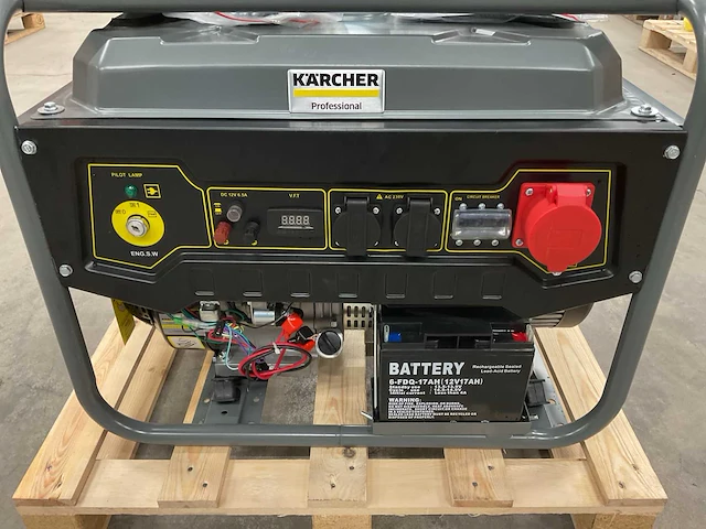2023 kärcher pgg 8/3 benzine generator - afbeelding 2 van  7
