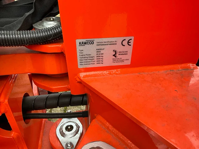 2023 kaweco kw25-27 farmer shovel - afbeelding 8 van  27