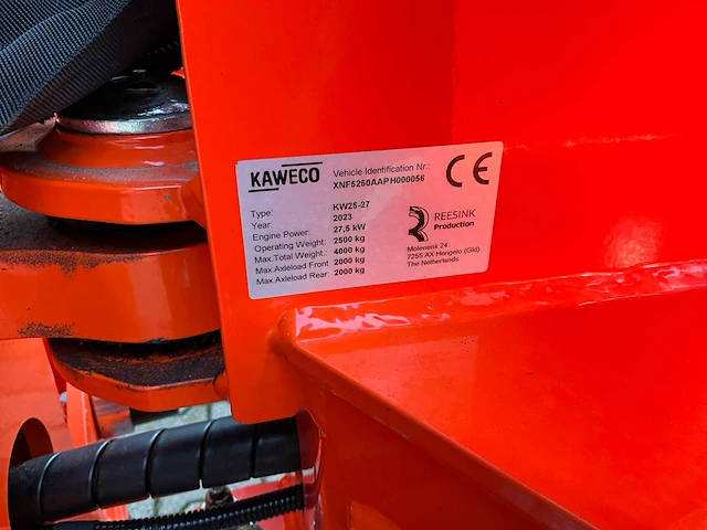 2023 kaweco kw25-27 shovel - afbeelding 15 van  22