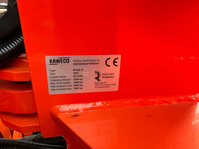 2023 kaweco kw25-27 shovel - afbeelding 16 van  23
