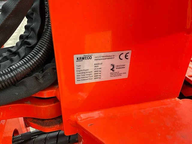 2023 kaweco kw25-27 shovel - afbeelding 17 van  24