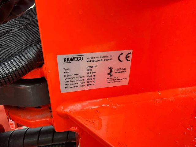 2023 kaweco kw25-27 shovel - afbeelding 10 van  20