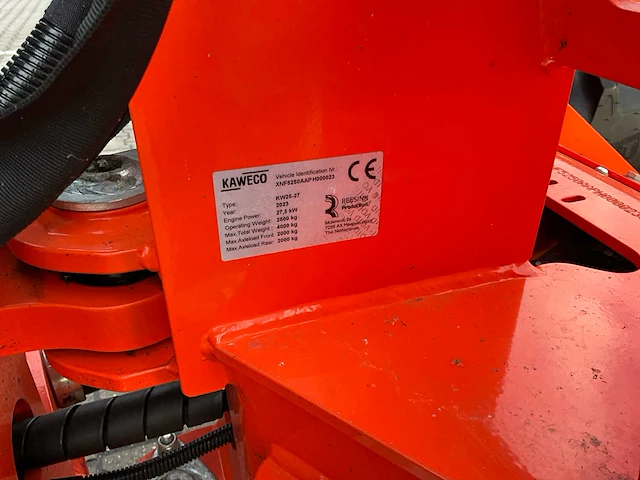 2023 kaweco kw25-27 shovel - afbeelding 21 van  35