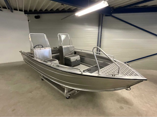 2023 kimple explorer 460dc consoleboot en visboot - afbeelding 1 van  11