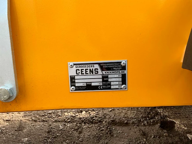 2023 knikmops km85 shovel - afbeelding 6 van  13