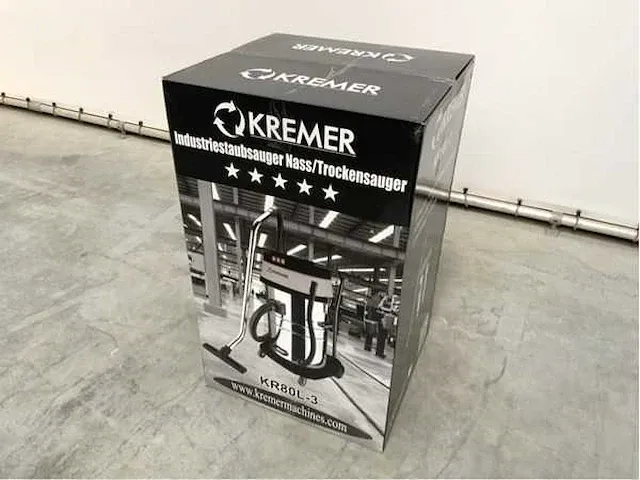 2023 kremer kr80l-3 industriële stofzuiger - afbeelding 5 van  14