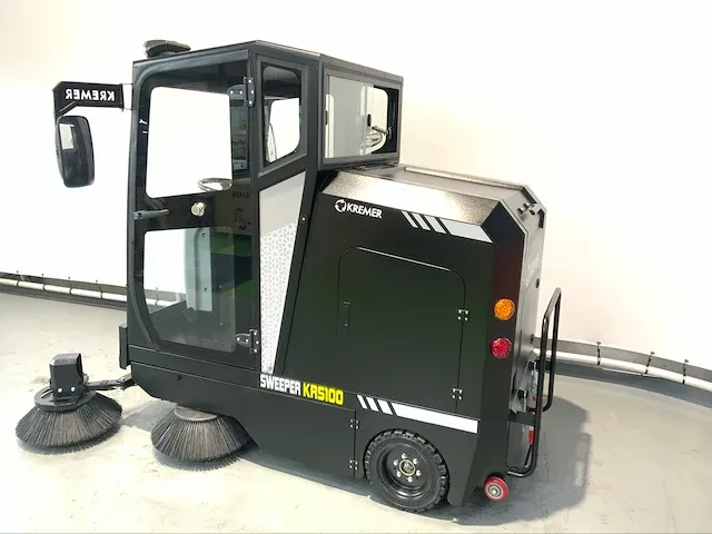 2023 kremer krs 100 veegmachine met cabine - afbeelding 18 van  24