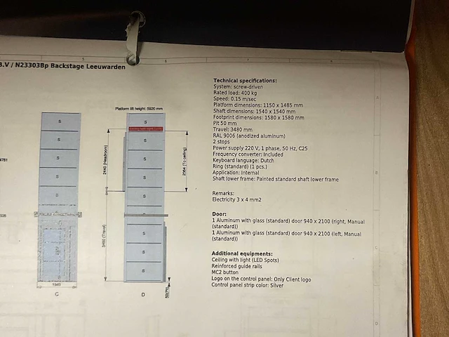 2023 kroon liften sb 200 platformlift - afbeelding 4 van  13
