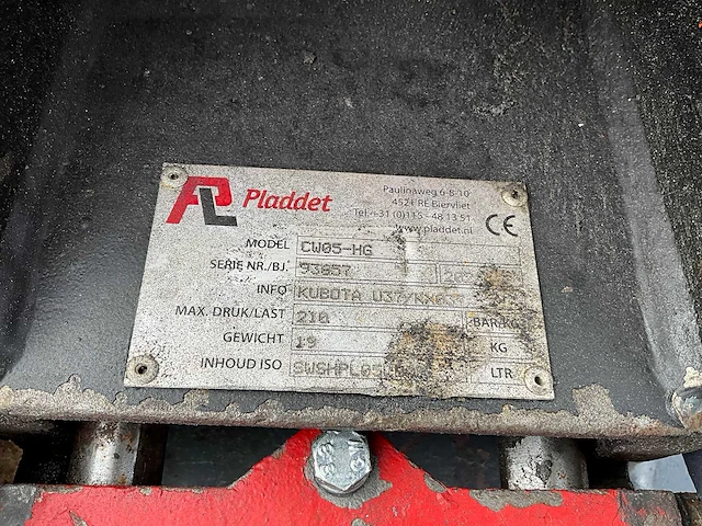 2023 kubota u36-4 minigraafmachine - afbeelding 8 van  35