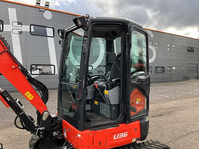 2023 kubota u36-4 minigraafmachine - afbeelding 15 van  35