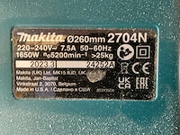 2023 makita 2704 n verrijdbare zaagtafel - afbeelding 7 van  7