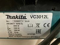 2023 makita vc3012l industriële stofzuiger - afbeelding 5 van  5