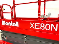 2023 mantall - xe80n - schaarhoogwerker 7.8m - afbeelding 22 van  23