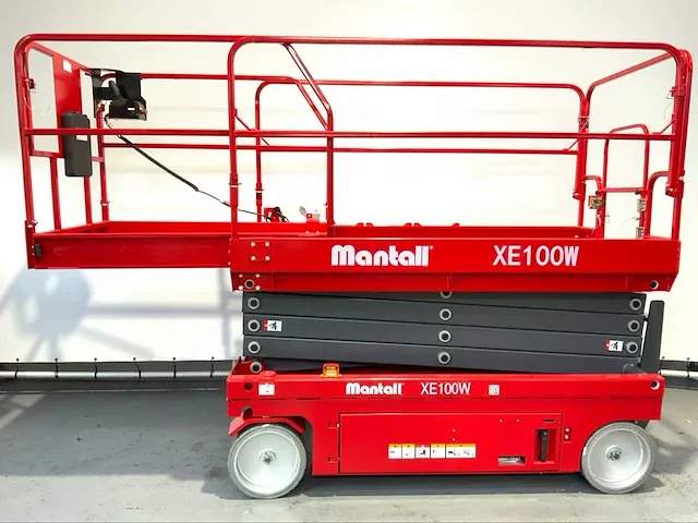 2023 mantall xe100w schaar hoogwerker - afbeelding 11 van  12