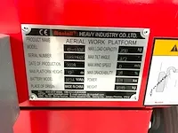 2023 mantall xe140w hoogwerker 14m - afbeelding 13 van  20