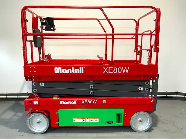 2023 mantall xe80w schaar hoogwerker - afbeelding 2 van  8
