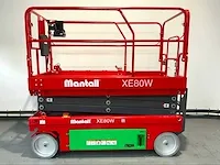 2023 mantall xe80w schaar hoogwerker - afbeelding 2 van  8