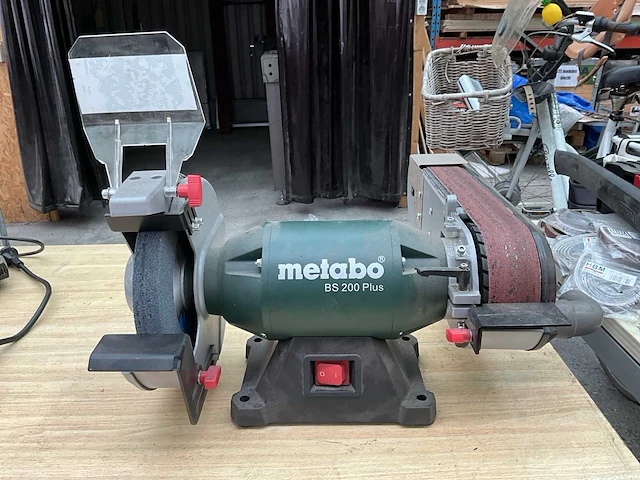 2023 metabo bs 200 plus combi bandslijpmachine - afbeelding 1 van  3