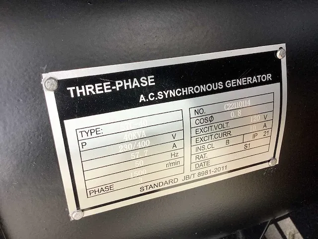 2023 noodstroomaggregaat diesel 40 kva - afbeelding 18 van  18