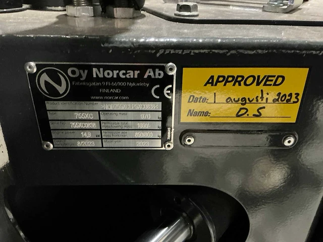 2023 norcar 755xc shovel - afbeelding 21 van  29