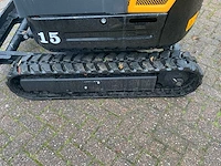 2023 nuoman machinery crawler excavator nm-e15 minigraafmachine - afbeelding 23 van  24