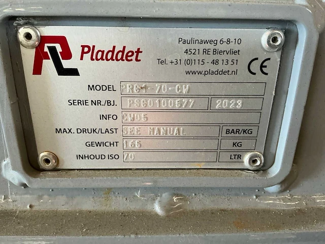 2023 pladdet prg1-70 cw draai kantel stuk - afbeelding 2 van  10