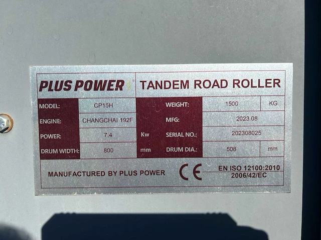 2023 plus power cp15h duowals - afbeelding 4 van  12