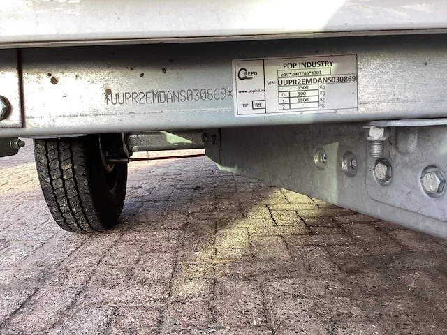 2023 pop industry pop industry repo koel aanhangwagen - afbeelding 4 van  20