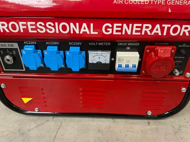 2023 powertech pt8500w stroomaggregaat - afbeelding 7 van  9