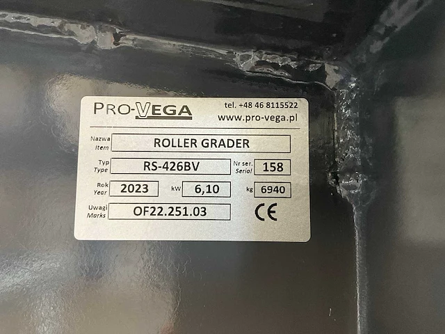 2023 pro-vega rs-426bv radiaal rollensorteermachine - afbeelding 32 van  36