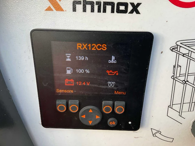 2023 rhinox rx12cs rups hoogwerker - afbeelding 22 van  29