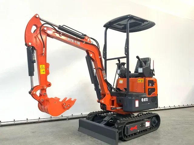 2023 rte - 11b - minigraafmachine 1100kg - afbeelding 1 van  18