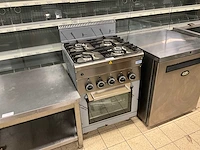 2023 saro g4sfe6 gasfornuis met ingebouwde oven - afbeelding 1 van  10