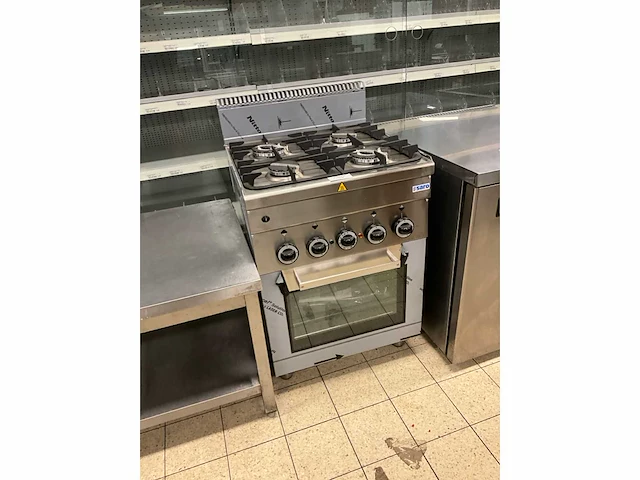 2023 saro g4sfe6 gasfornuis met ingebouwde oven - afbeelding 3 van  10