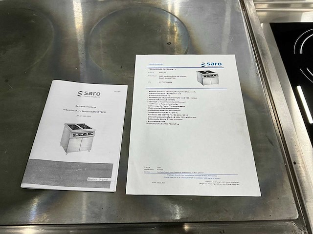 2023 saro manhatten inductie fornuis - afbeelding 4 van  6