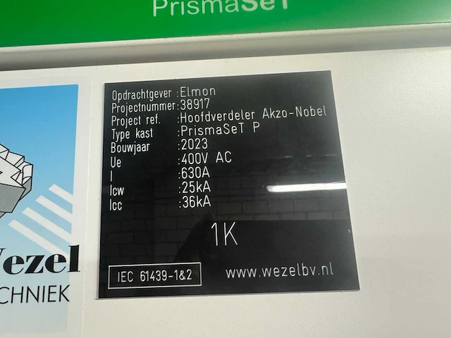 2023 schneider prismaset p hoofdverdeler - afbeelding 8 van  20