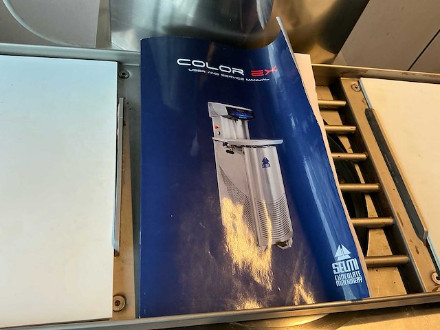 2023 selmi color ex chocolade tempereermachine - afbeelding 16 van  16