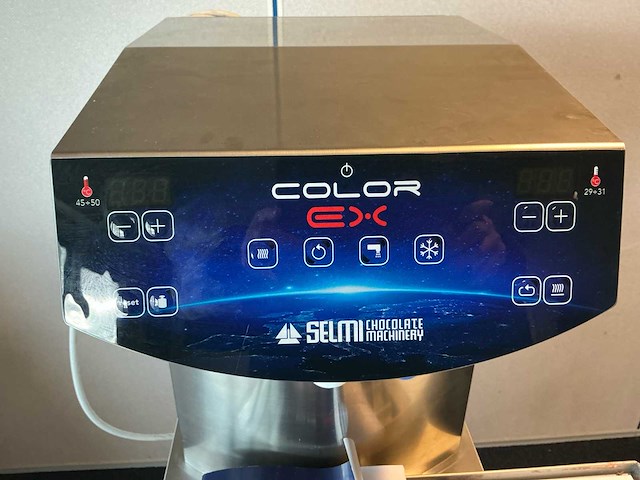 2023 selmi color ex chocolade tempereermachine - afbeelding 8 van  16