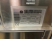 2023 selmi one chocolade tempereermachine - afbeelding 4 van  6
