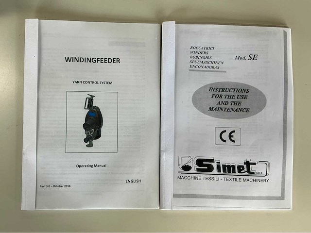 2023 simet se 1 garen spoelmachine - afbeelding 6 van  15