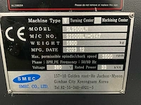 2023 smec sl2500lm cnc draaibank - afbeelding 16 van  23