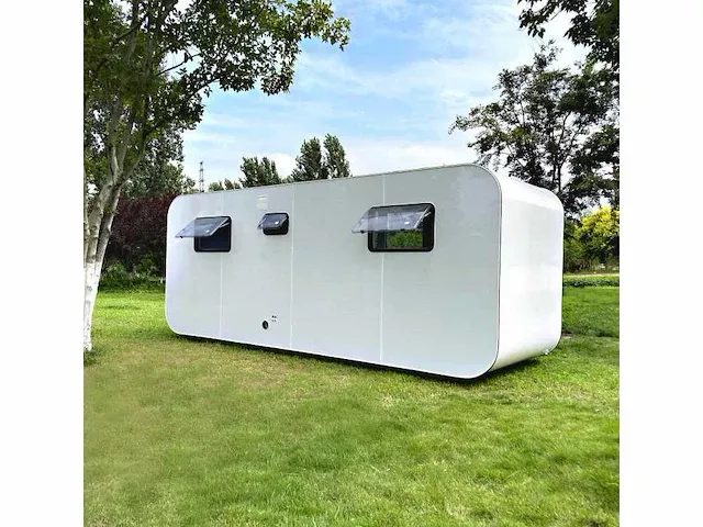 2023 stahlworks eco 6000 tiny house / atelier / kantoor - afbeelding 2 van  8