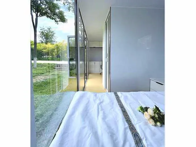 2023 stahlworks eco 6000 tiny house / atelier / kantoor - afbeelding 3 van  8