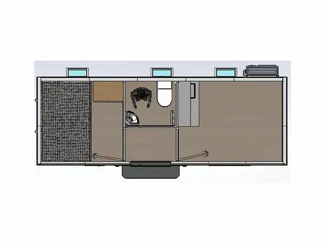2023 stahlworks type c 600 tiny house / kantoor / woonunit - afbeelding 8 van  8